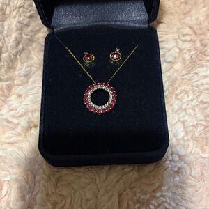 KEEPSAKE the Label Gold Necklace with Pink and White Accents